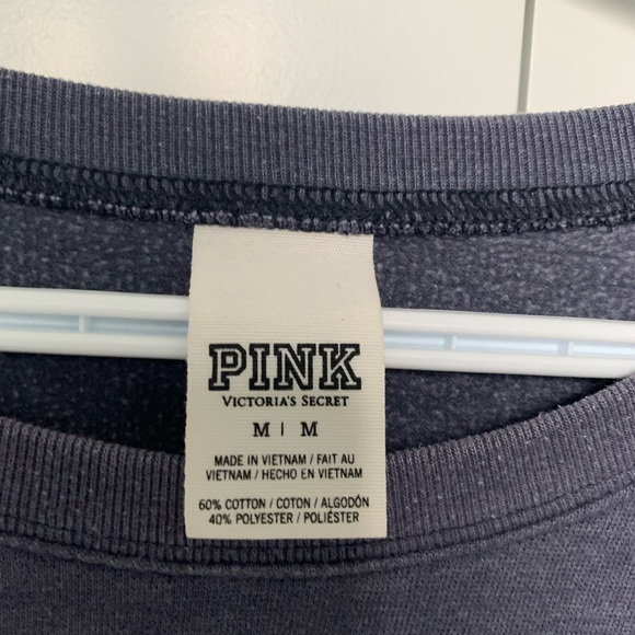 VICTORIA SECRET PINK SWEATER WITH LACE DETAIL - Picture 4 of 4